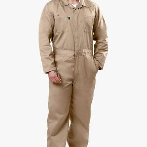 Mens Sz XL Deluxe Long Sleeve Cotton Blend Coveralls